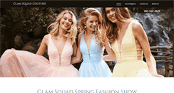 Desktop Screenshot of glamsquadaz.com